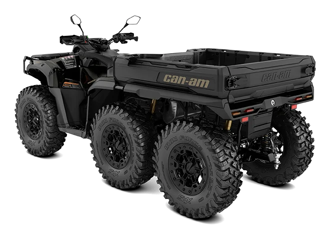 Can-Am Outlander 6x6 Backcountry 1000R – bakifrån